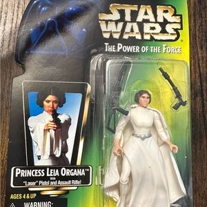 STAR WARS The Power of the Force PRINCESS LEIA ORGANA (1995 Kenner)